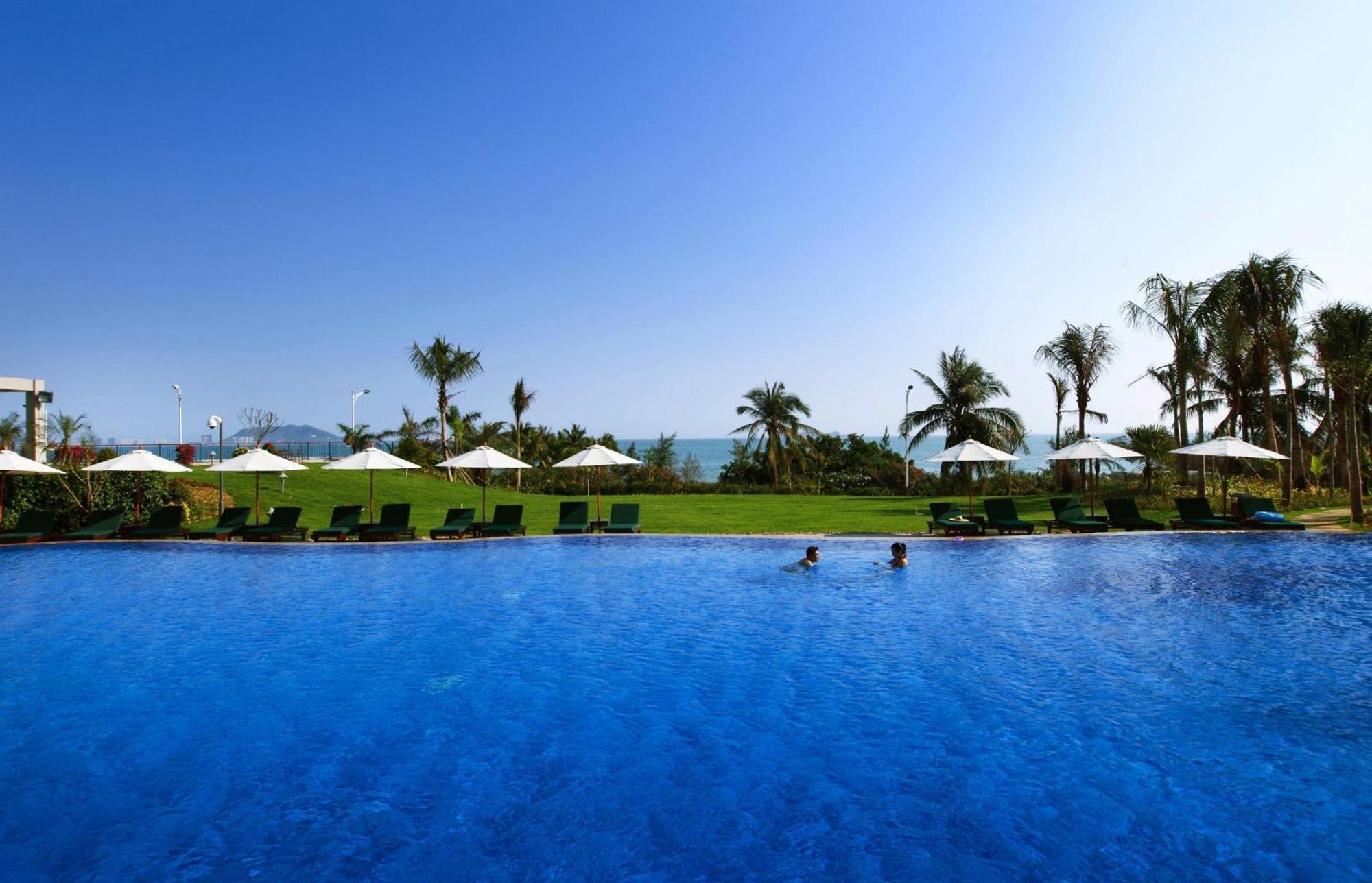 Sanya Seacube Holiday Hotel Eksteriør bilde