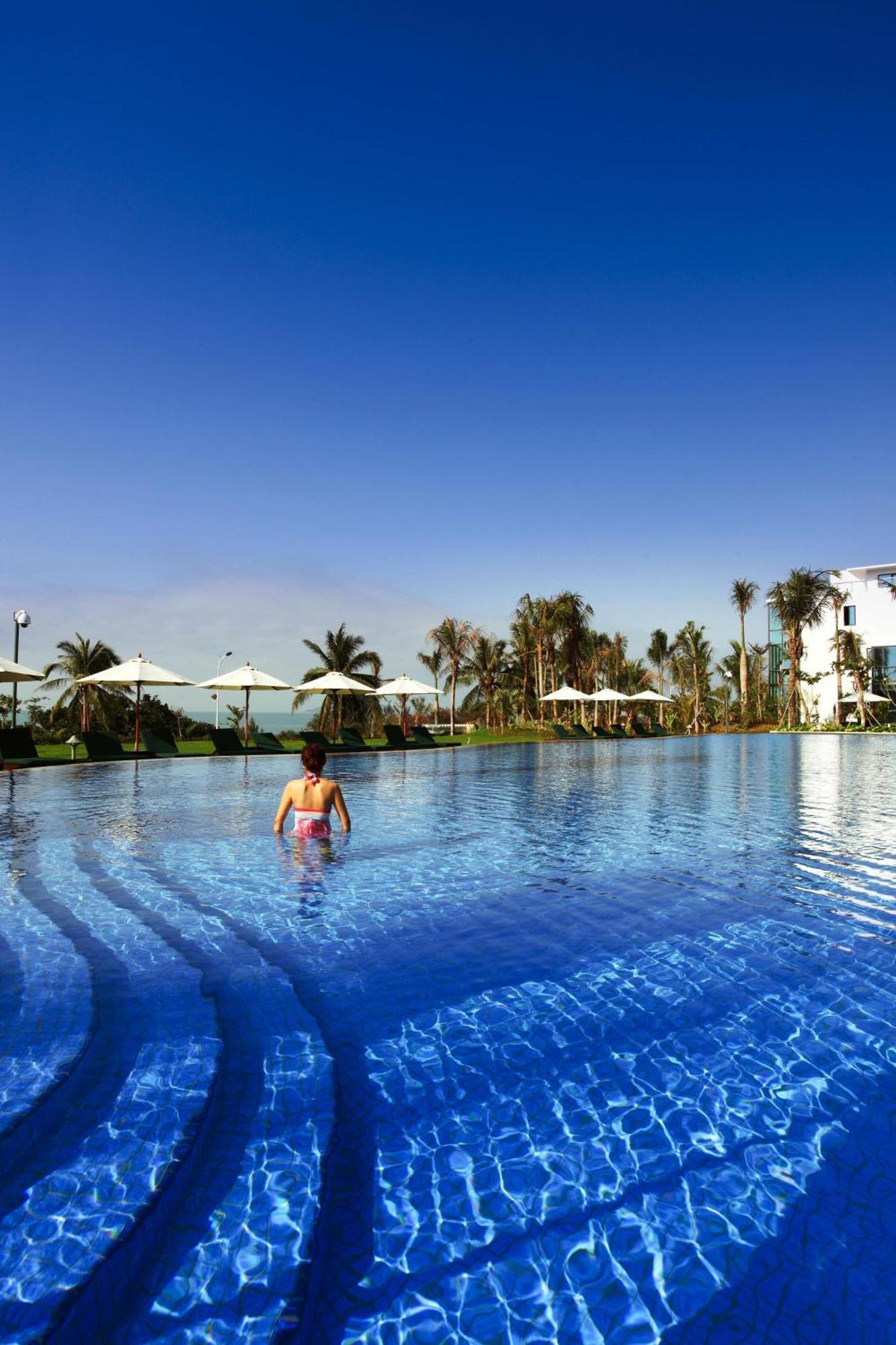 Sanya Seacube Holiday Hotel Eksteriør bilde